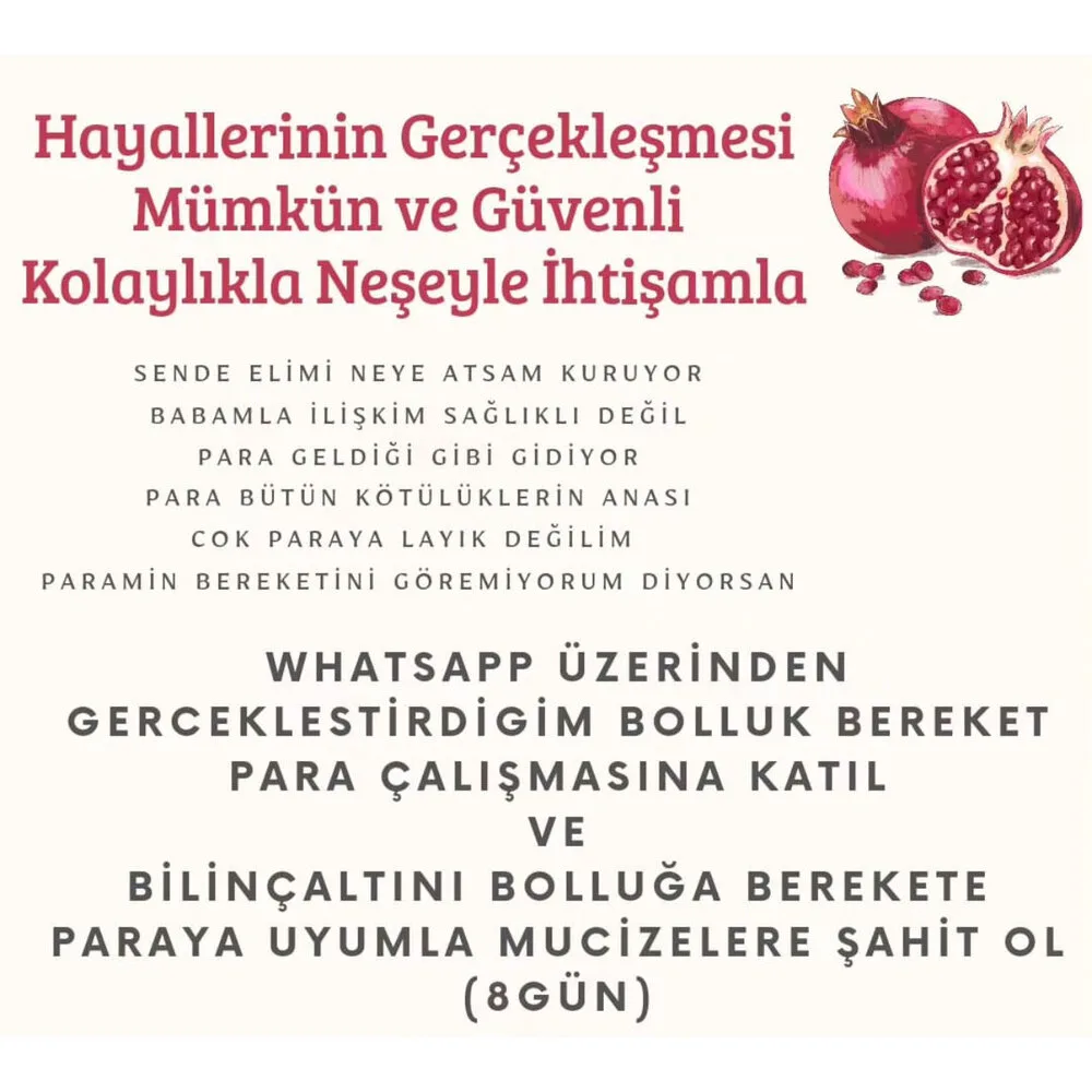 Bolluk Bereket Para Blokajı İptal Çalışması